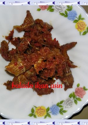 Foto resep Balado ikan asin