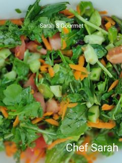 صورة لوصفة سلطة الجرجير