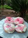 Mini donas echas en máquina