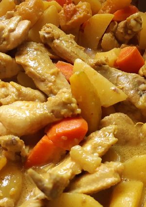 A picture of Simple Chicken Wings Curry.