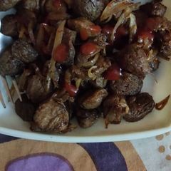 A picture of Soya Chunks.