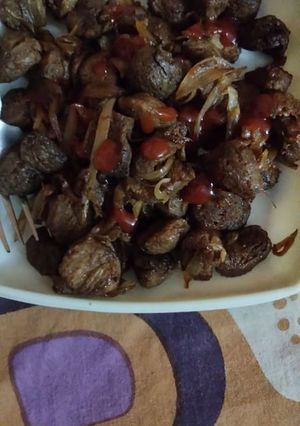 A picture of Soya Chunks.