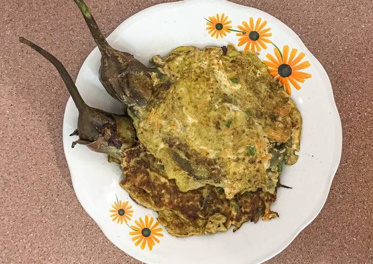 Tortang talong / eggplant omelette
