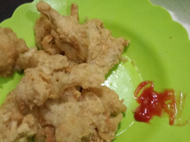 Resep Jamur tiram Krispi Anti Gagal