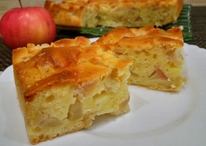 Рецепты пирогов с яблоками на кефире