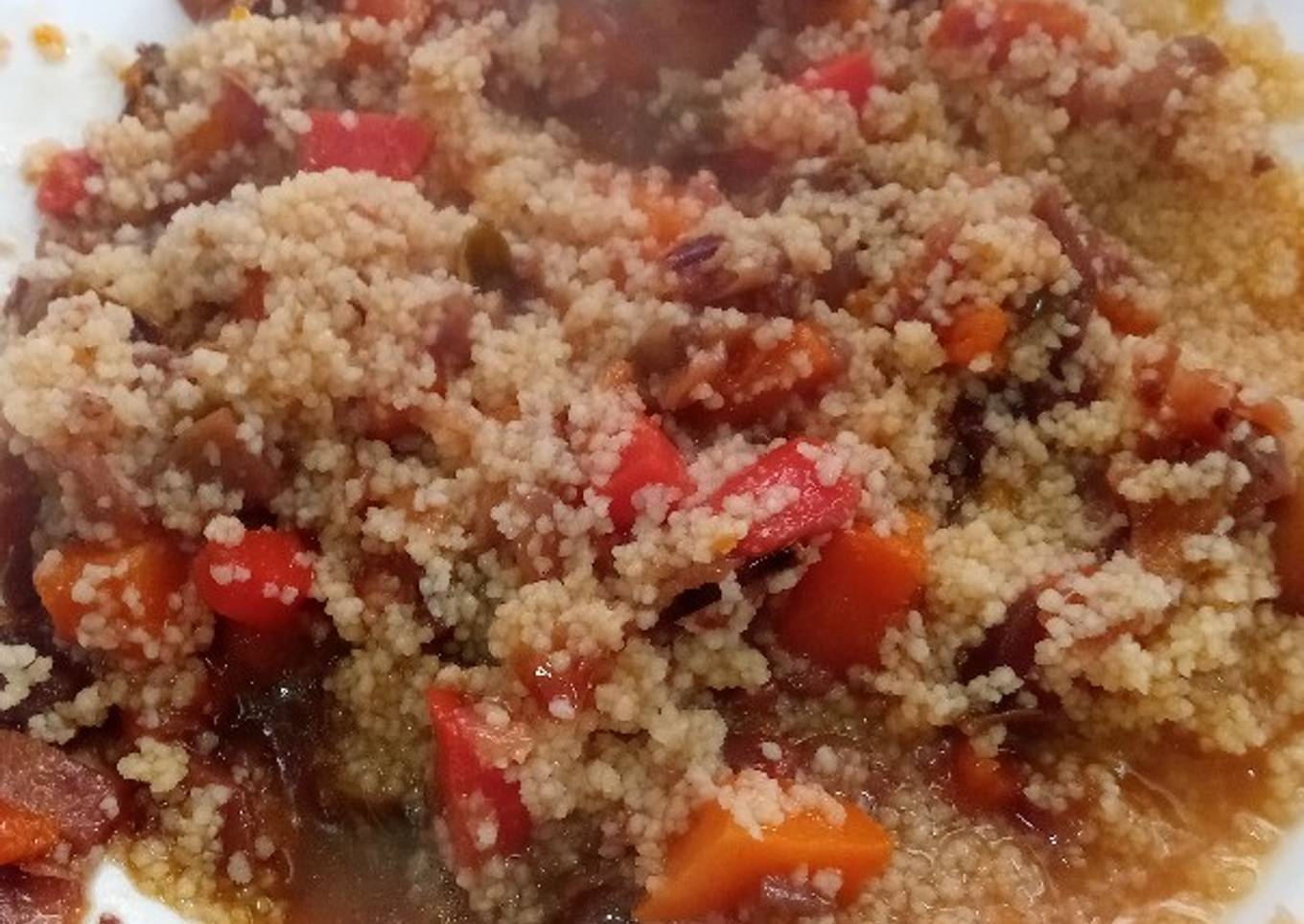 Cous cous de verduras