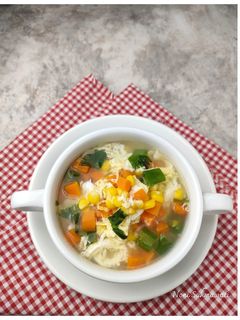 Foto resep Sup Telur Ceria