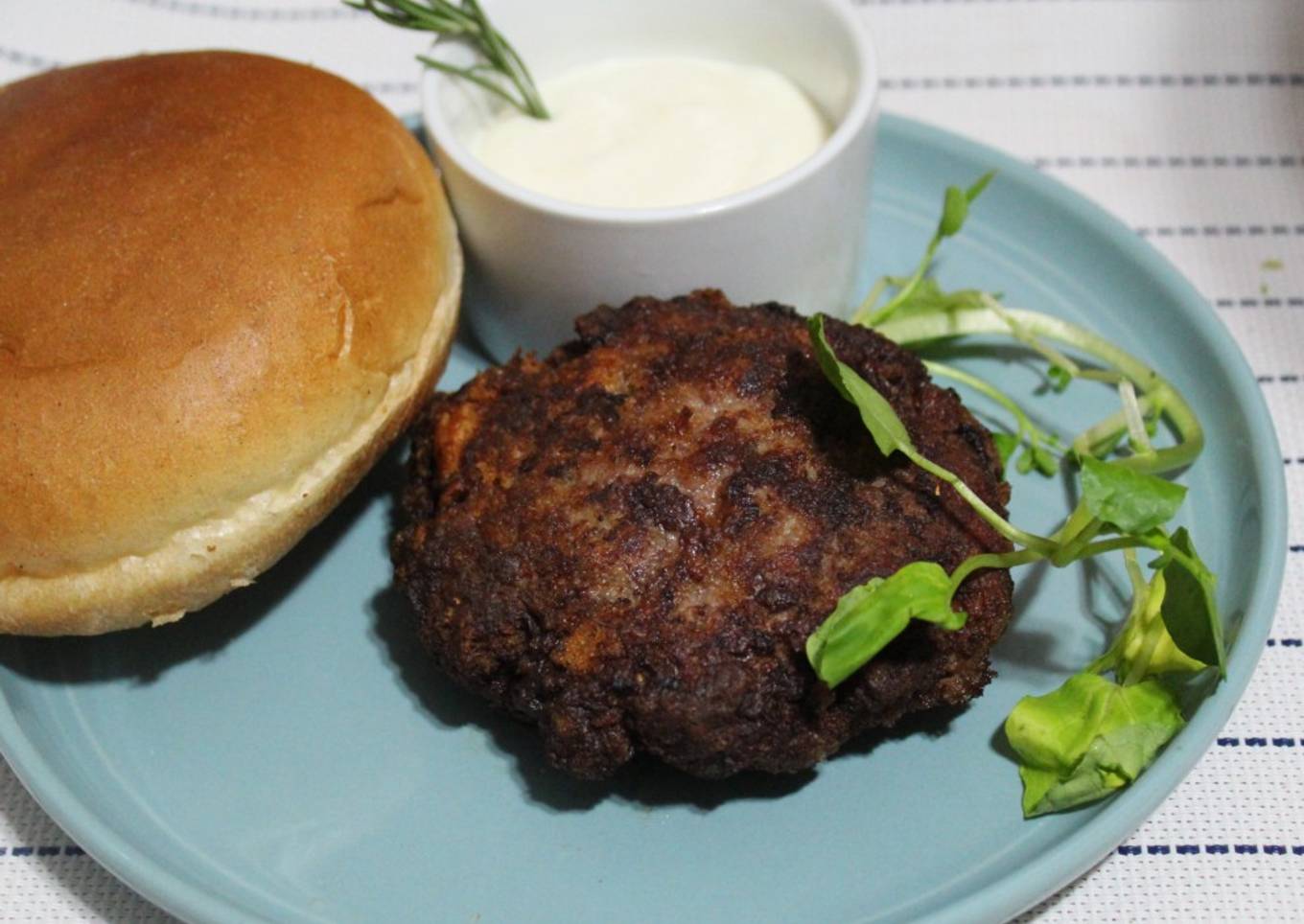 Hamburguesa casera