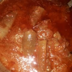 A picture of Cowleg stew.
