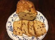 A picture of rum cake