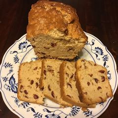 A picture of California Farm Cranberry Rum Cake.
