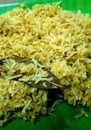 A picture of Coriander Tomato Pulav.