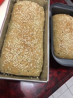 Foto resep Roti tawar oatmeal tanpa telur