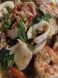 Thai Basil Seafood Stir-Fry (Pad Krapow Talay)