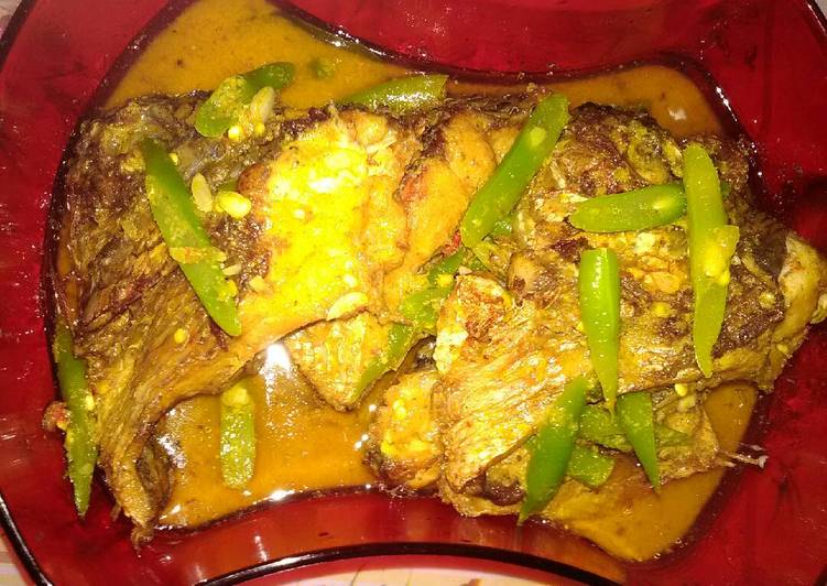 Resep Mujair kuah kuning yang enak Untuk Jualan