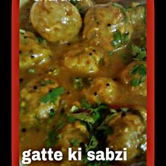 Gatte ki Sabzi A picture of Gatte ki Sabzi.
