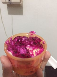 Foto resep Snack MPASI BBBOOSTER fla bubur buah naga