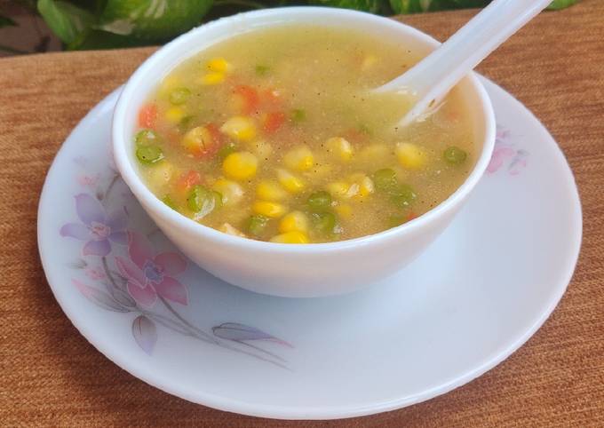 How to Prepare Favorite Restaurant Style Sweetcorn Soup
