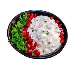 A picture of Pomegranate Raita.