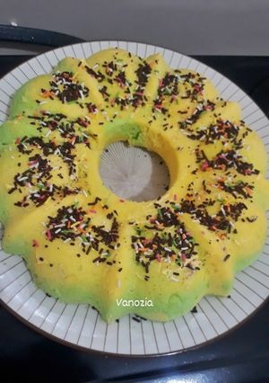 Foto resep Bolu Kukus Jagung Pandan Susu