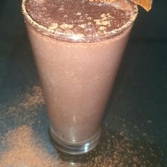 A picture of Chikoo choco latte.