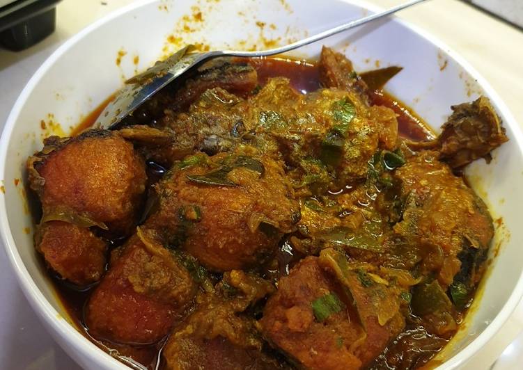 Resep Tongkol kuah nyemek yang praktis
