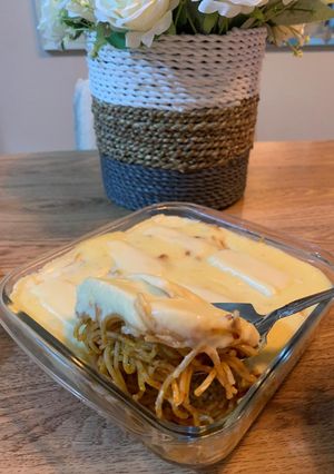 Foto resep Spaghetti Panggang Tanpa Oven