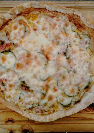 Una foto de Tarta de Zucchinis/ Calabacitas