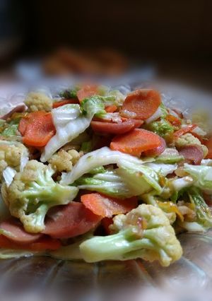 Foto resep "Tumis sayur sehat"