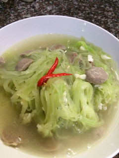 Foto resep Tumis labu siam baso