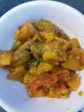 Sweet sour raw papaya