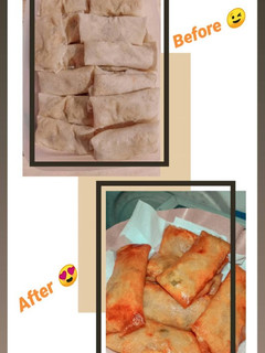 Foto resep Lumpia Rebung Ayam Sayur