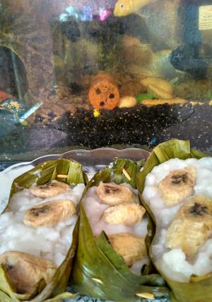 Foto resep Mangkok pandan pisang edisi drmh saja