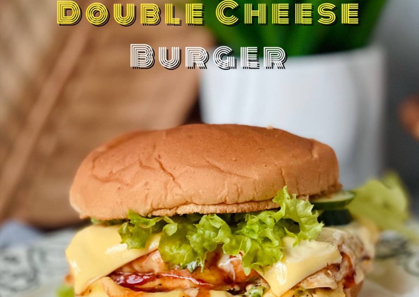 Double Cheeseburger 🍔 (Bakal / Lunch per person) Germany 🇩🇪