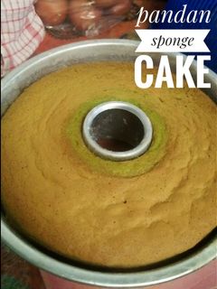 Foto resep Pandan sponge cake