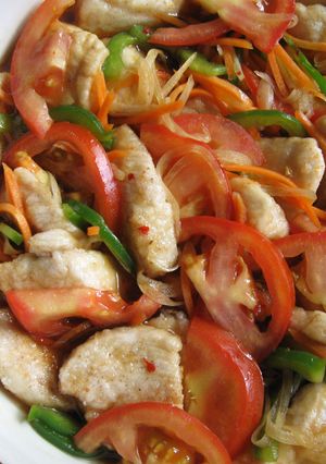 A picture of Chicken Nanban-zuke.