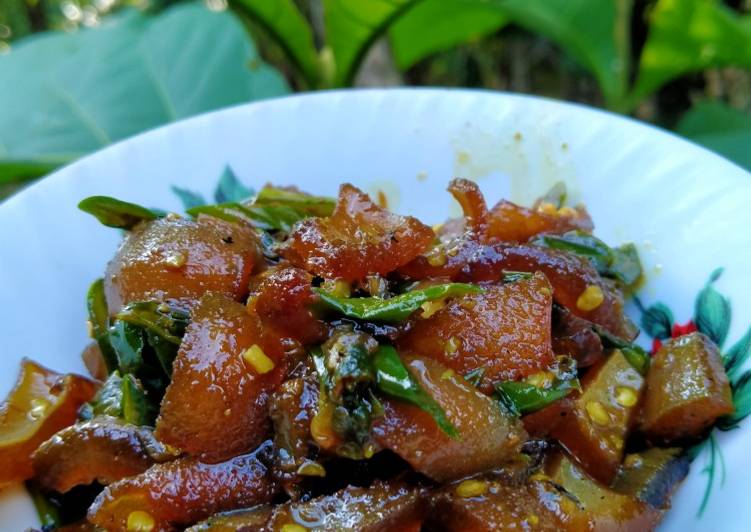 Recipe: Tasty Kikil cabai hijau