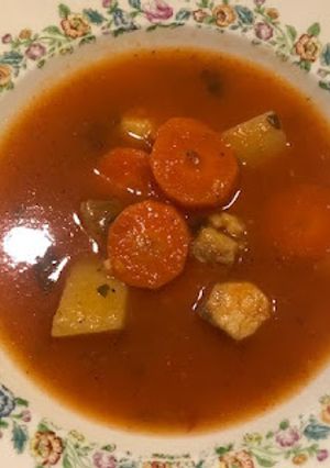 Una foto de MATAMARIDOS, SOPA DE PESCADO