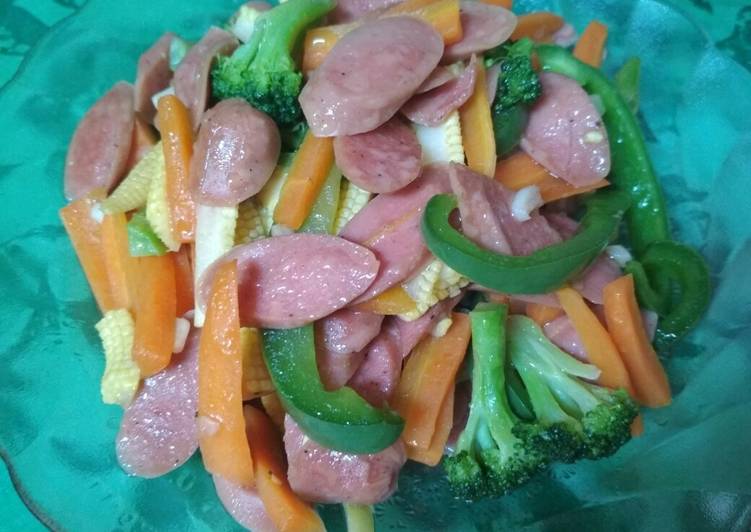 Resep Tumis sayur warna warni, Bikin Ngiler