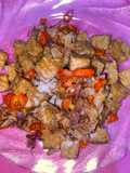 Tempe dadu bawang