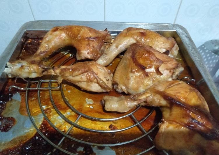 Resep Roasted Chicken Rice, Enak Banget