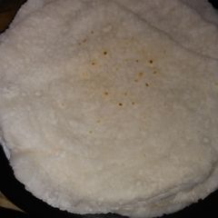 Rice flour roti A picture of Rice flour roti.