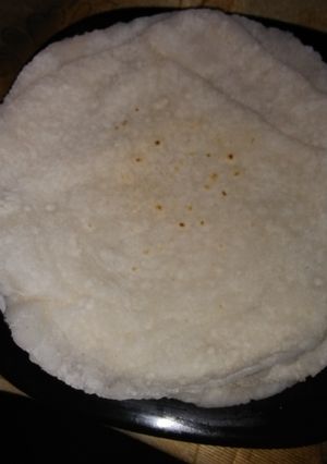 A picture of Rice flour roti.