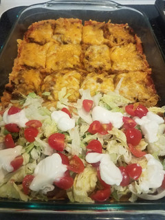 A picture of Mexican Pizza.