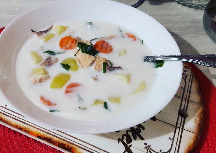 How to Make Appetizing Уха по- фински со сливками и горбушей