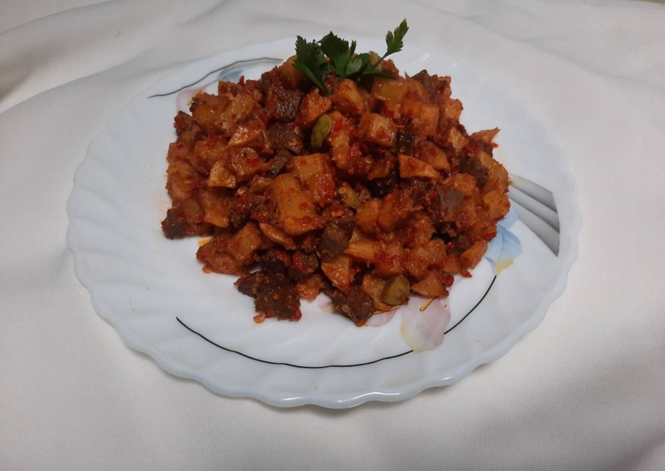 Sambel Goreng Ati Kentang