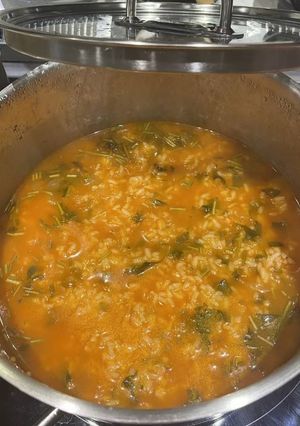 Foto de Arroz de Tomate e Coentros malandrinho