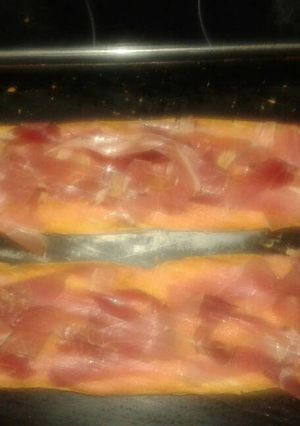 Una foto de Pan tomate y jamón