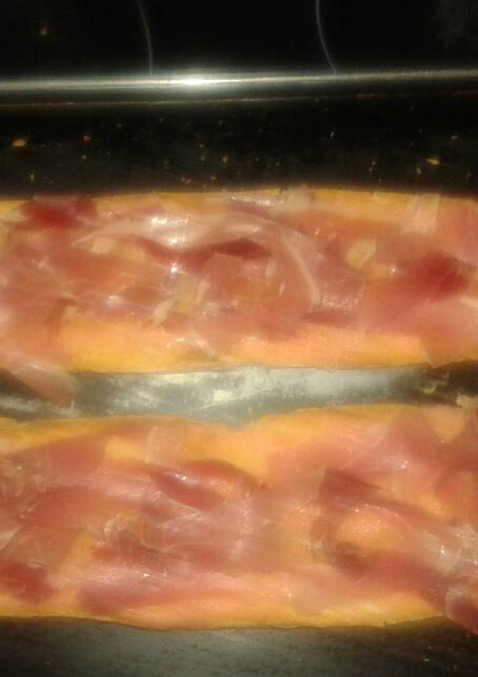 Una foto de Pan tomate y jamón