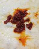 Queso fundido con chorizo